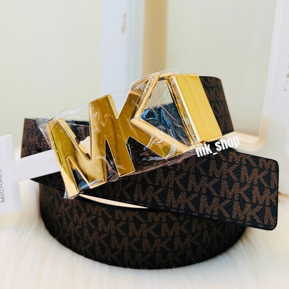 Michael Kors Women’s Twist Reversible Belt Medium - Picture 3 of 10